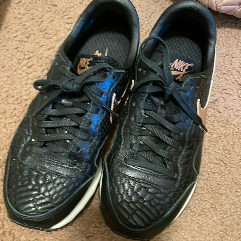 Black Croc Nike Airs